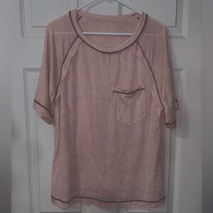 Women's Pink Casual Top
